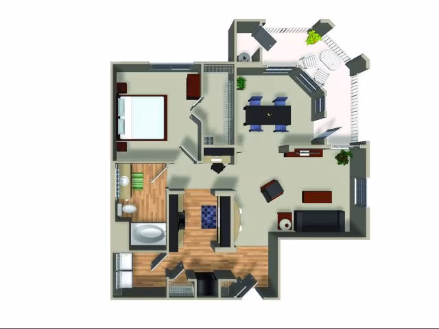 A2.1 floor plan