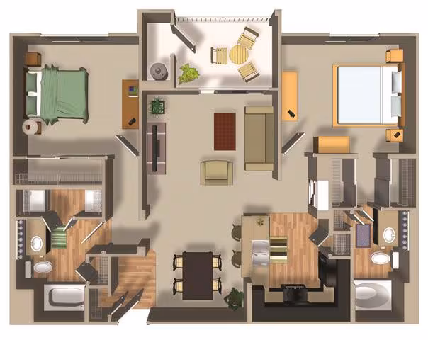 B2.1 floor plan
