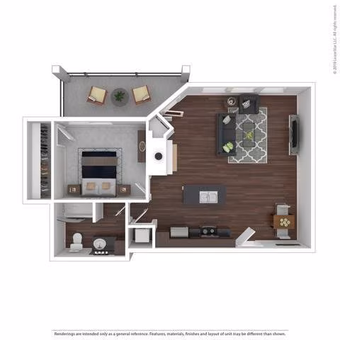 Oasis G-101 floor plan