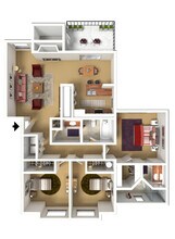 Tuscany 321 floor plan