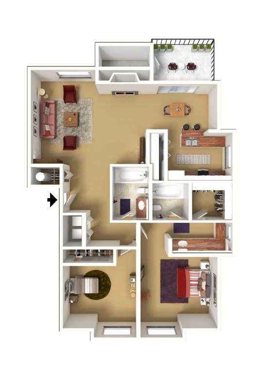 Westbury 1022 floor plan