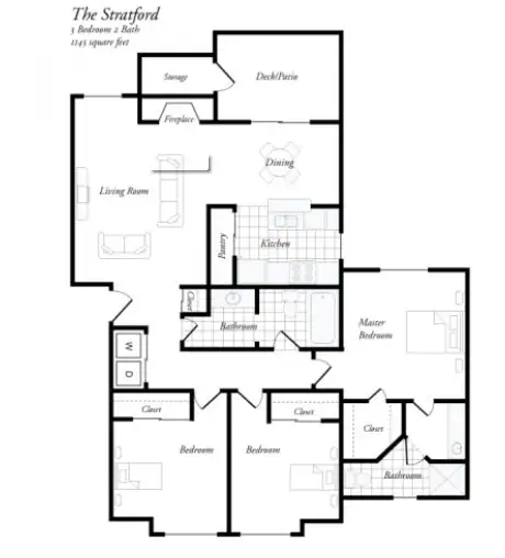 Strafford 2521 floor plan