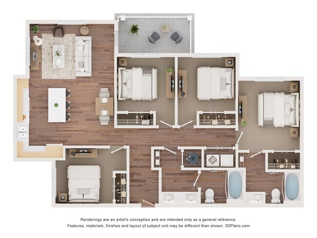 4A 2-111 floor plan