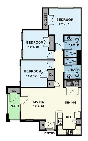 Alamo 504 floor plan