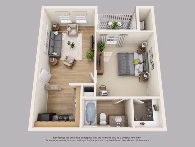 A1 floor plan