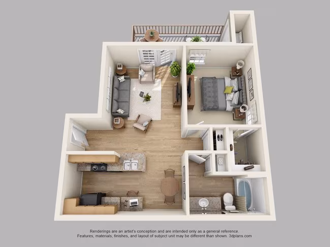 A2 floor plan