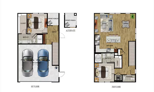 Magnolia P1.A-202 floor plan