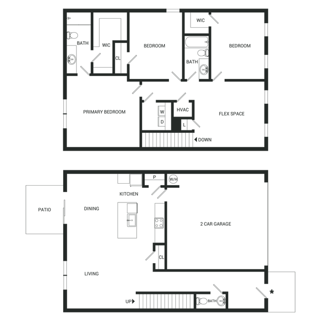 Verbena 696DC floor plan