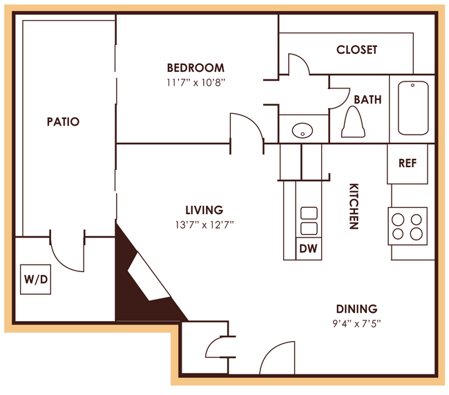 A 3114 floor plan