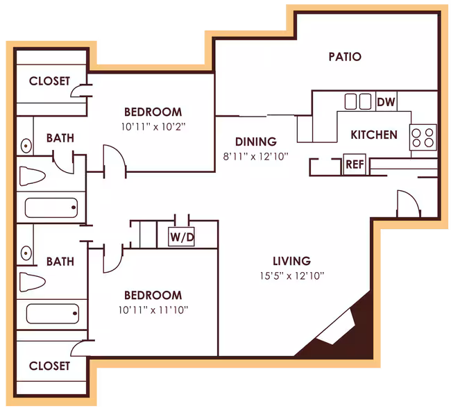 E 0323 floor plan
