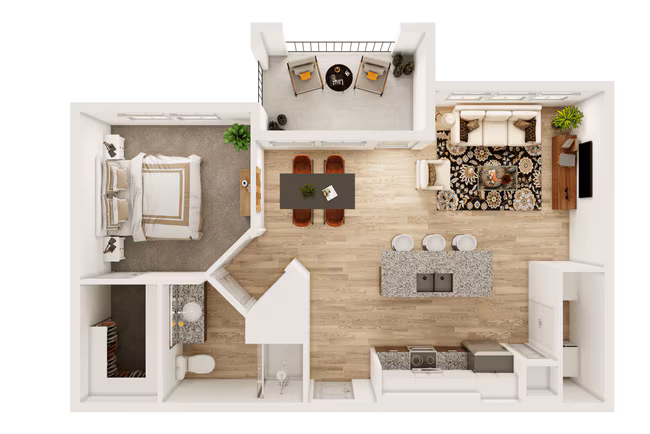 A4 1104 floor plan