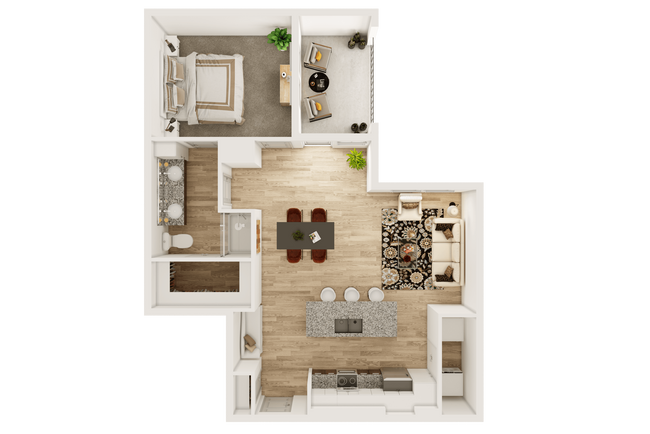 A6 1311 floor plan
