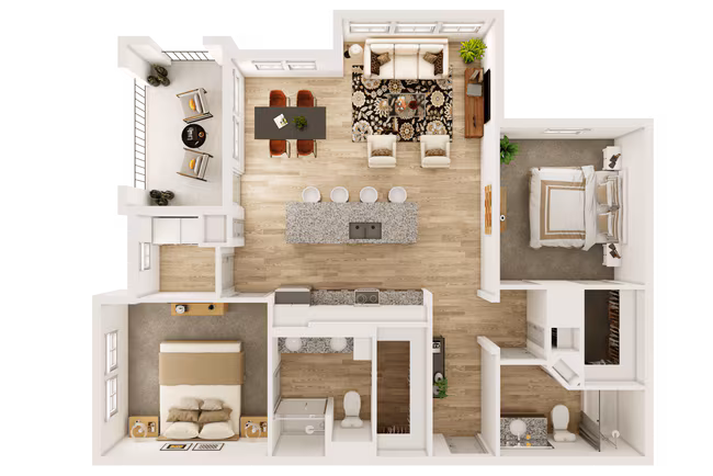 B3 7107 floor plan