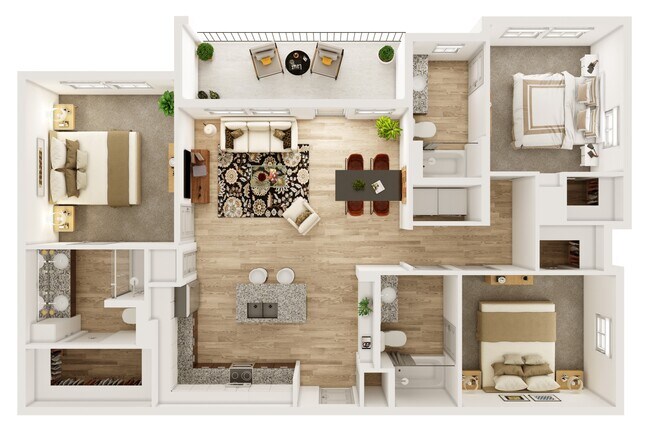C1 1202 floor plan