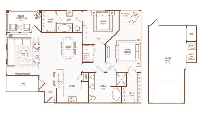 Unit 2215 4312 floor plan