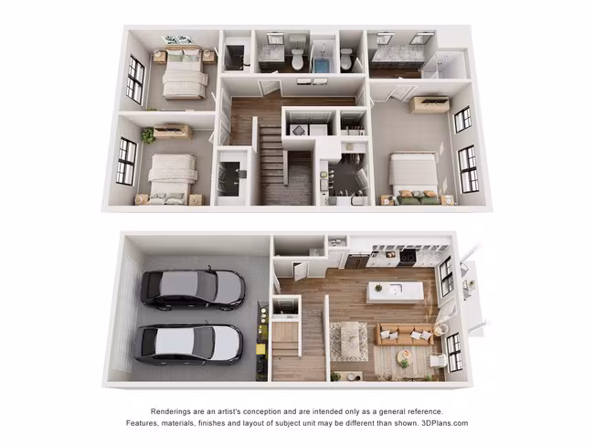 TH1 842FR floor plan