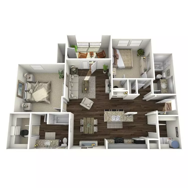 Unit 1237 211 floor plan