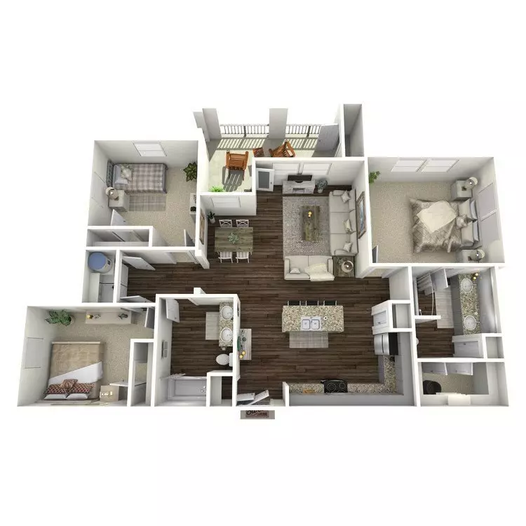 Unit 427 427 floor plan