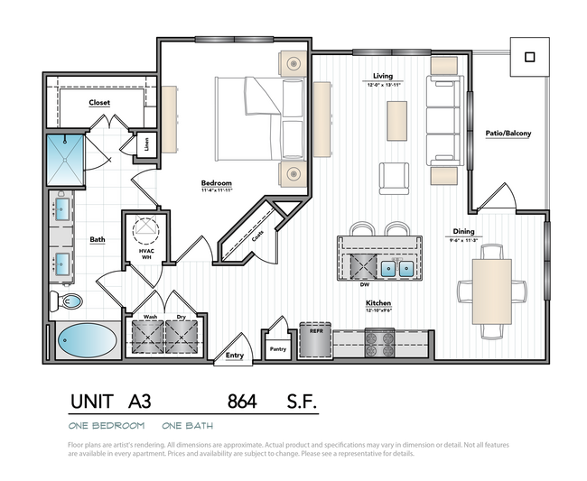 A3 2-2310 floor plan