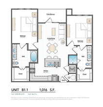 B1.1 11-11307 floor plan