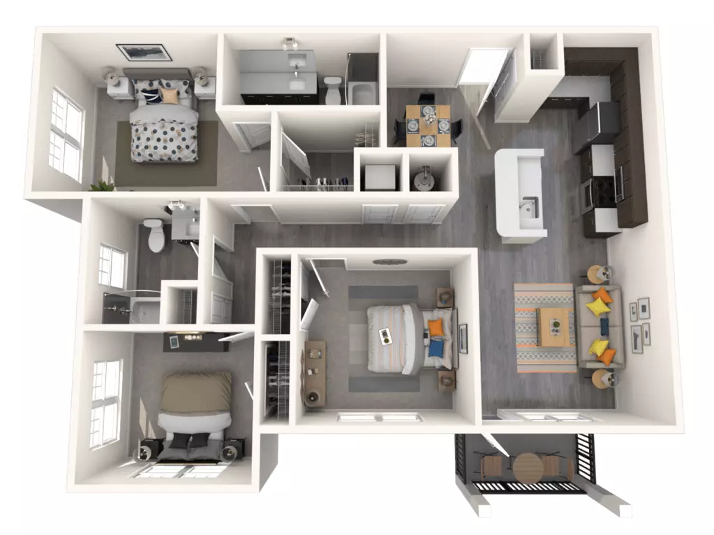 Unit 07203 07203 floor plan