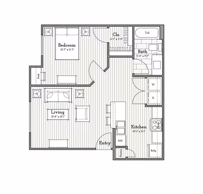 A1 1031 floor plan