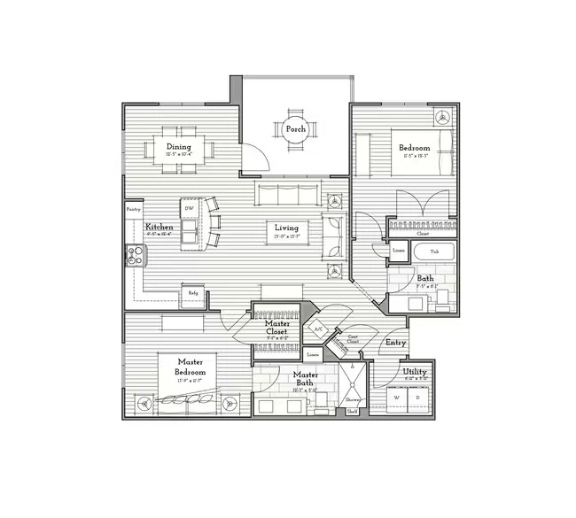 B5 12201 floor plan