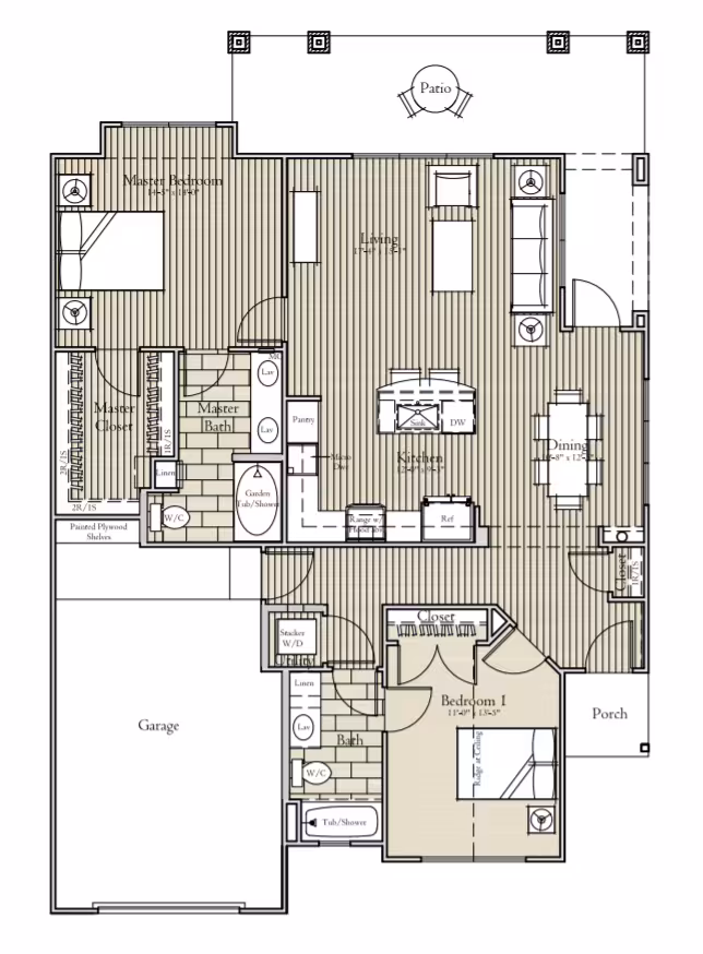 B7C C206 floor plan