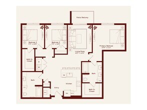 Unit 1335 1335 floor plan