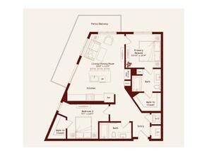 Unit 1341 1341 floor plan