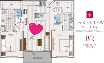 B2 4-4301 floor plan