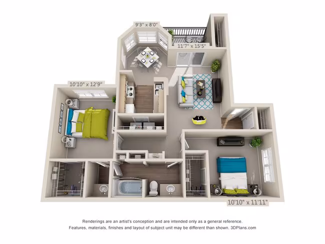 B1 121 floor plan