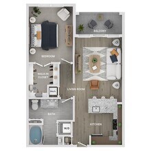 A6 1464 floor plan