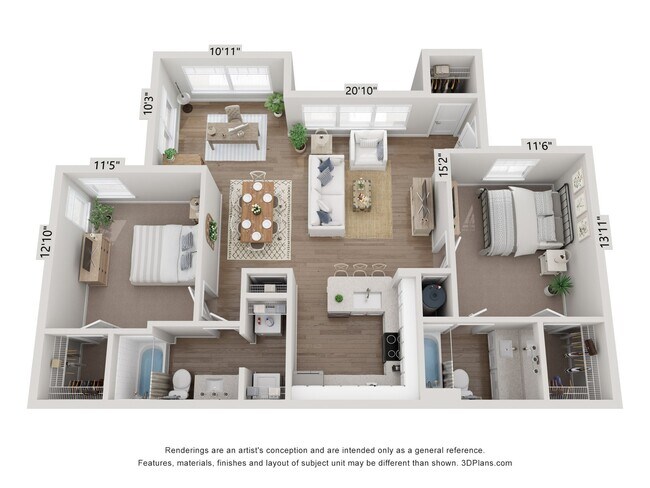 B2 232 floor plan
