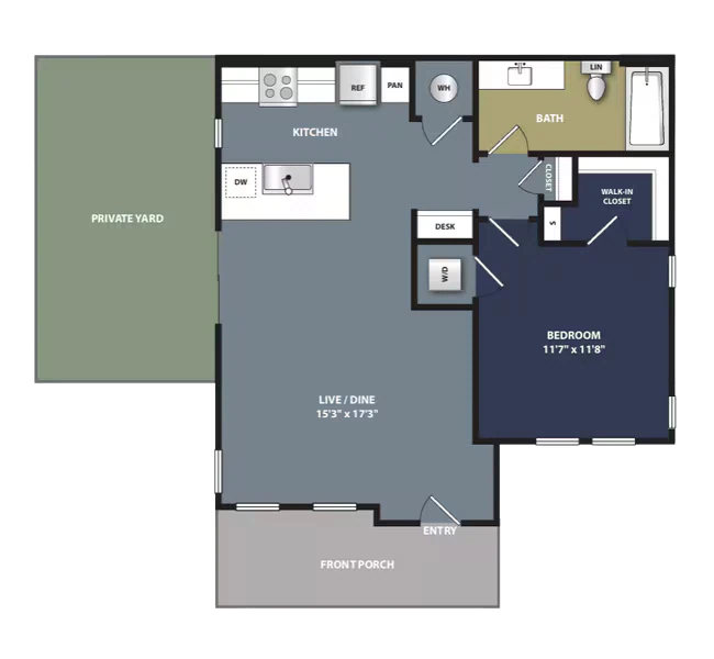 A1 308 floor plan