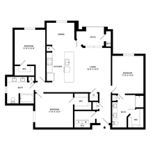 Guadalupe 1239 floor plan
