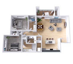Nueces 1202 floor plan
