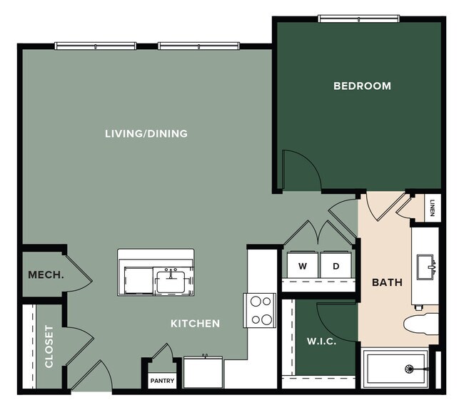 Unit 7305 7305 floor plan