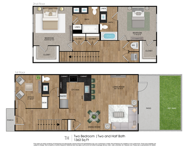 TH2 7103 floor plan