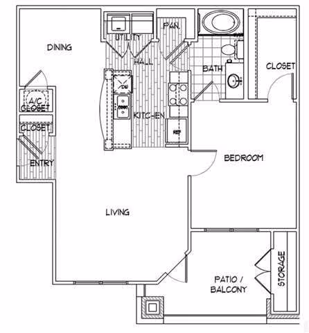 A4 6303 floor plan