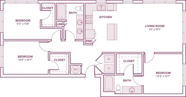 C01 3-3100 floor plan