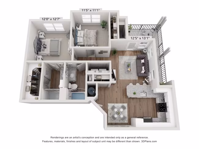 B1 1202 floor plan