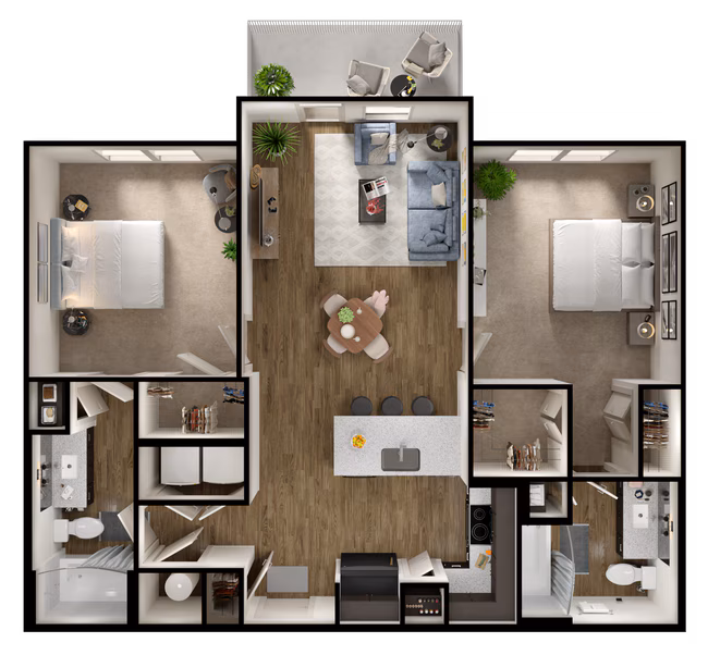 B2 3203 floor plan