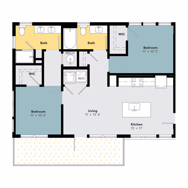 TH 2092 floor plan