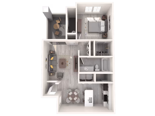 1B 2063 floor plan