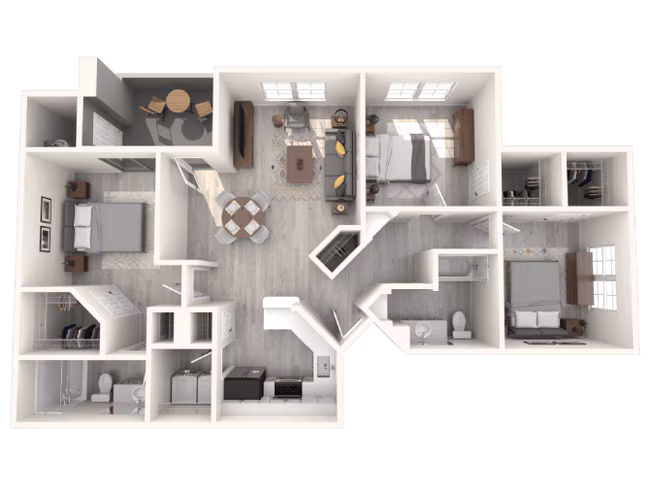 3A 1101 floor plan