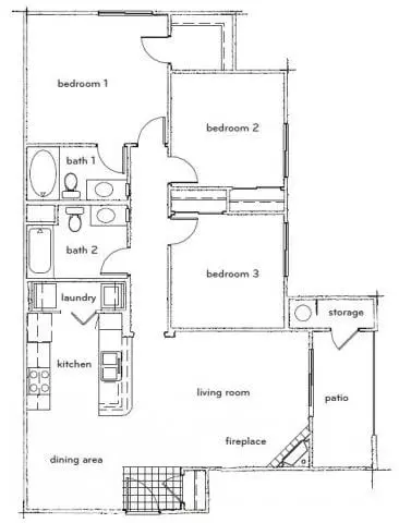 Unit 19834100 5304 floor plan
