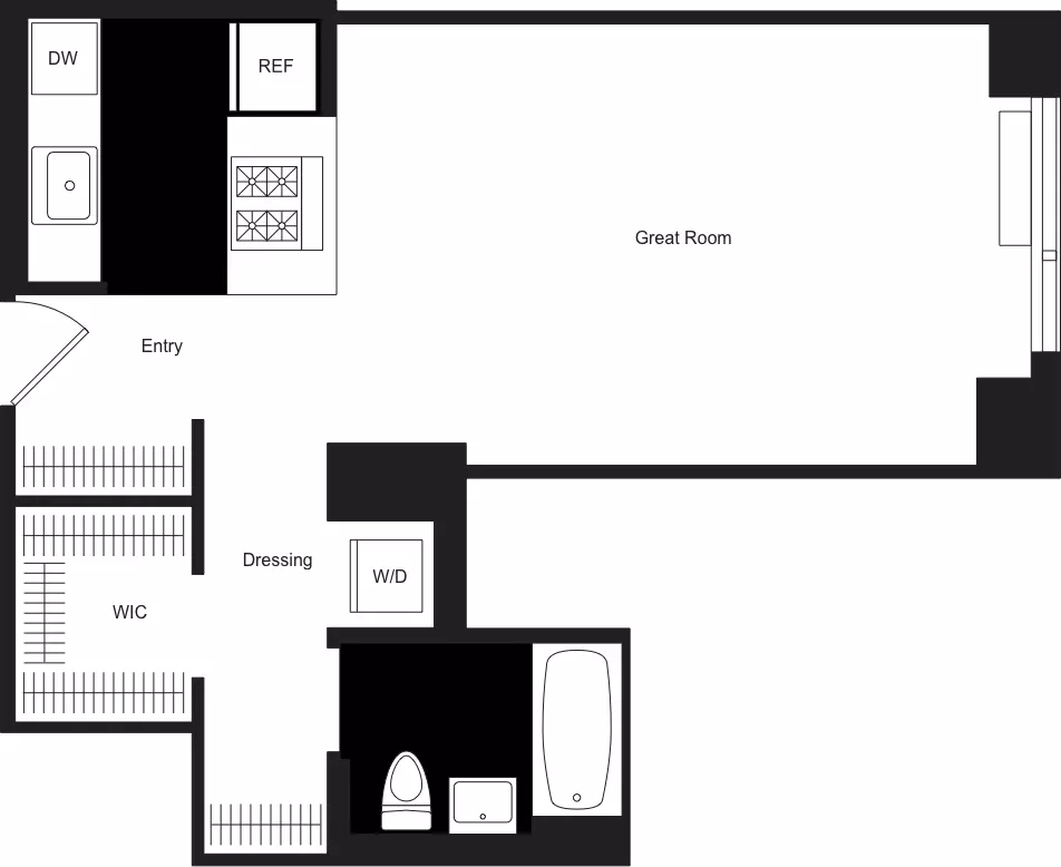 Unit 39K 39K floor plan