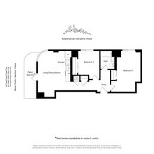 Unit PH1D PH1D floor plan
