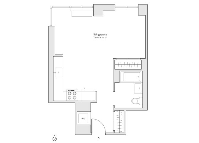 Unit 37H 37H floor plan